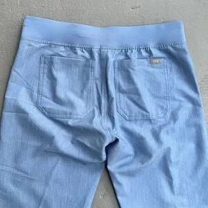 Figs Technical Collection Basic Scrub Pants T21003P in Blue Small